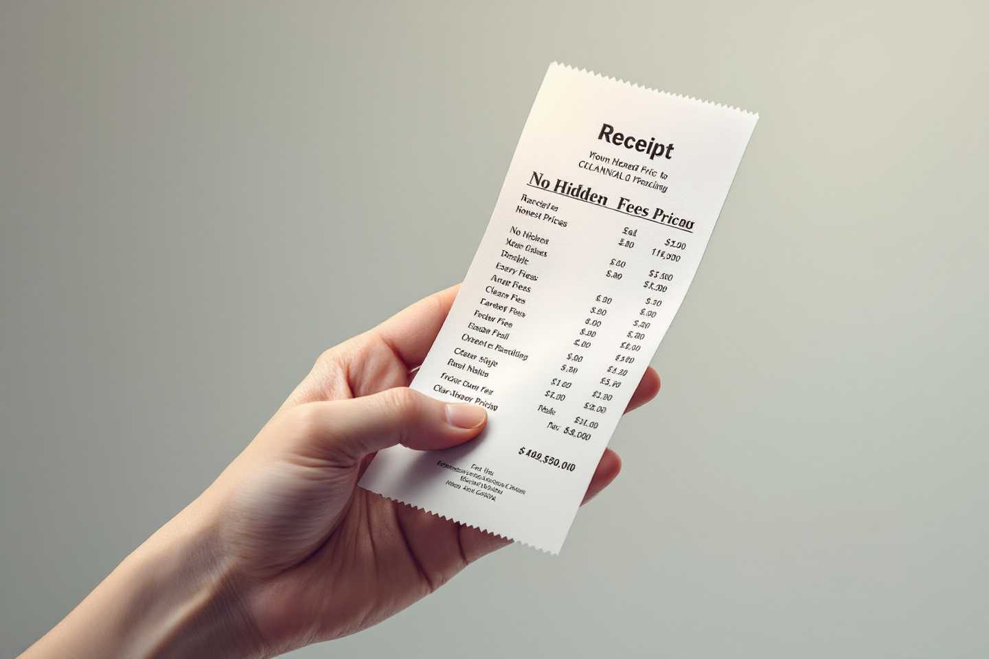 Receipt/Bill