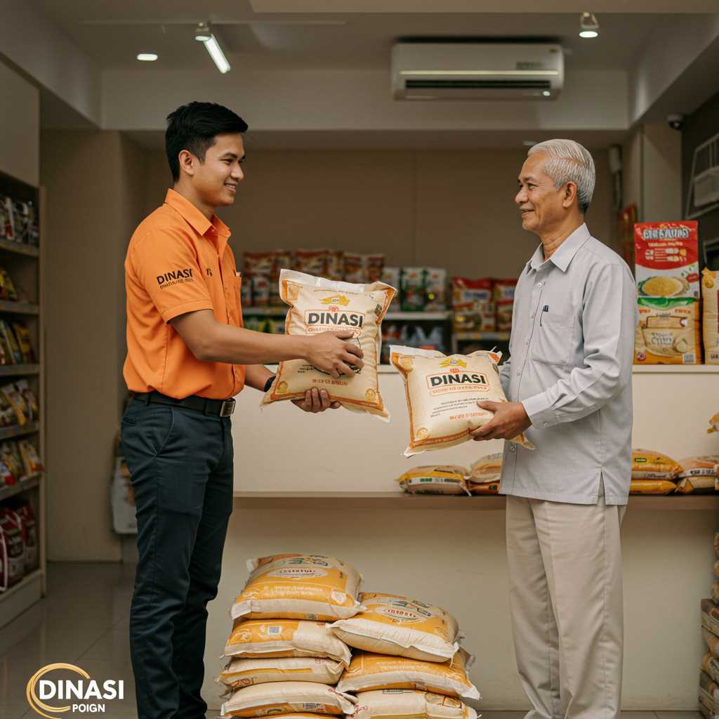 DINASI Brand Partnership - Team delivering to Kirana Store